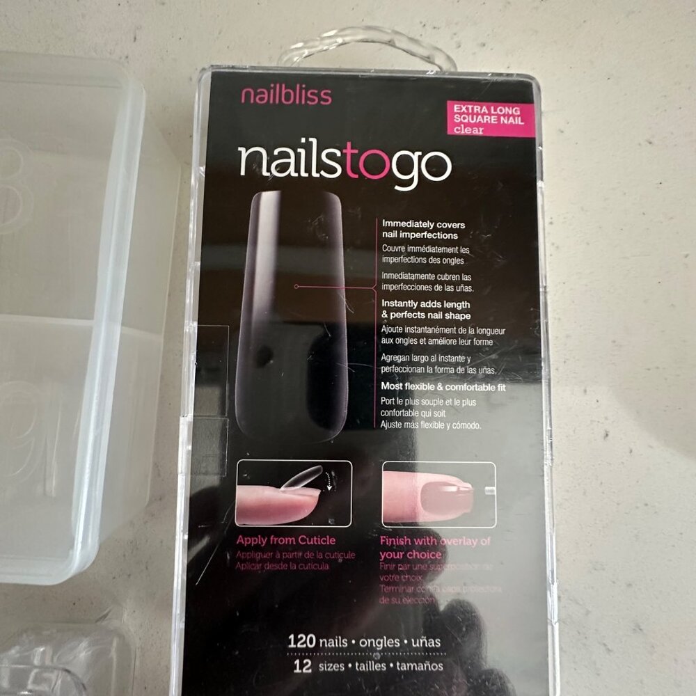 Various Clear Nail Tips Set - Picture 7 of 7